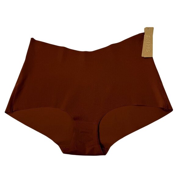 SKIMS Naked Dipped Boy Short Lot of 2 Saffron Carbon XXS - Picture 3 of 12